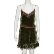 Pre-owned Gronn blonder Dolce & Gabbana kjole