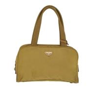 Pre-owned Beige Stoff Prada Tessuto