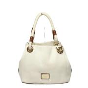 Pre-owned Hvitt lerret Michael Kors Tote