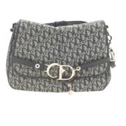 Pre-owned Navy Canvas Dior skulderveske