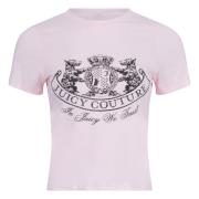 Enzo Dog Crest T-Shirt - Cherry Blossom