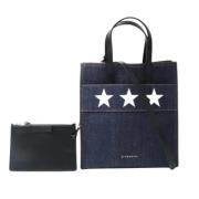 Pre-owned Navy Fabric Givenchy Tote