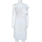 Pre-owned Hvit blonder Valentino kjole