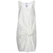 Pre-owned Hvit bomull Moschino kjole