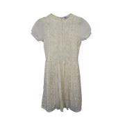 Pre-owned Naken polyester Valentino kjole