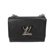 Pre-owned Svart skinn Louis Vuitton skuldervesker