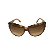 Pre-owned Brown Acetate Marc Jacobs solbriller