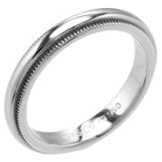 Pre-owned Solv Platinum Tiffany & Co. Ring