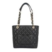 Pre-owned Svart skinn Chanel Tote