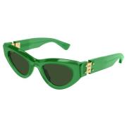 Grønn/Grønn Solbriller