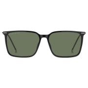 Svart/Grønn Solbriller