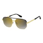 Gold Black/Grey Shaded Sunglasses