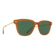 Holm Sunglasses Brown/Gold/Green