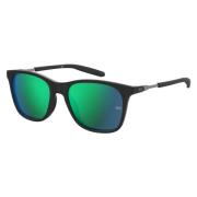 Svart/Grønn Blå Skygge Solbriller