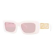 White/Light Pink Sunglasses