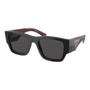 Black Red Marble Sunglasses