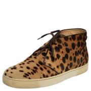 Pre-owned Brunt stoff Christian Louboutin joggesko