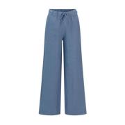 Jeans Blue Ella&Il Immi Linen Pants Bukser