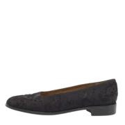 Pre-owned Svart stoff Yves Saint Laurent Flats