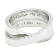Pre-owned Solv Hvitt Gull Cartier Ring