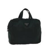 Pre-owned Bla nylon Prada veske