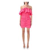 Women Clothing Dress Hot Pink Ss23