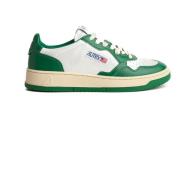 Grønne flate sko