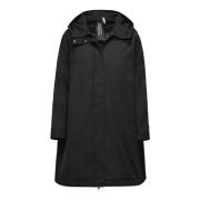 Regntett Parka med Nylon Vest