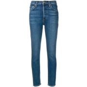 Jeans komfort strekker høy stigning ankelavling