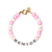 Pink Be Nice Beads Armbånd