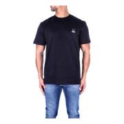 Sorte T-skjorter og Polos med Fred Perry Logo