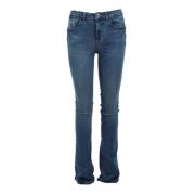 Denimblå Jeans for Kvinner