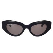 Vintage-inspirerte Cat-eye Solbriller med Eksklusivt Design