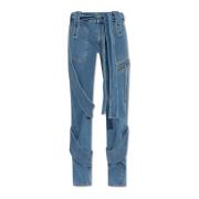 Jeans med innlegg