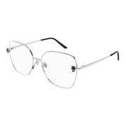 Metalliske Optiske Briller for Kvinner