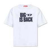 ‘T-Boxt-Back’ T-skjorte med trykk