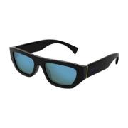 Svart Blå Solbriller Gg1134S