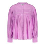 Plalia Bluse med Ballongermer