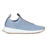 Stretch Stoff Slip-On Sneakers