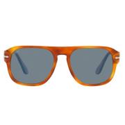 Stilige Unisex Solbriller med Blå Linse