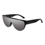 Sc0211S Svart Sølv Solbriller
