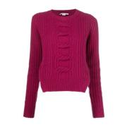Stilige Fuchsia Sweaters for Kvinner