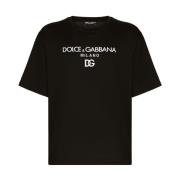 Sorte T-skjorter og Polos fra Dolce & Gabbana