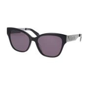 McQueen Graffiti Cat Eye Solbriller