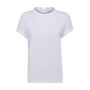 Hvite lette og naturlige T-skjorter og polos