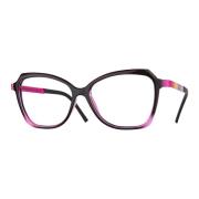 Optiske briller i rosa og lilla