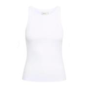 Bright White Gestuz Drewgz Sl Top Singlet