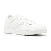 Hvit Skinn Casual Sneaker