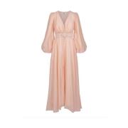 Lys Rosa Golightly Dusty Pink Queen Dress Kjoler