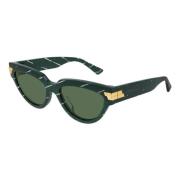 Grønn/Grønn Solbriller